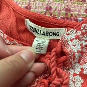 Billabong coral dress